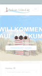 Mobile Screenshot of borkum-urlaub.de